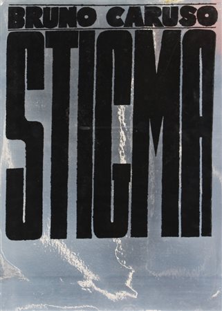 Bruno Caruso, Stigma, 1970, cartella contenente 5 acqueforti su carta...