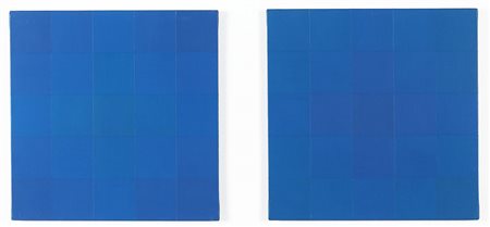 JORRIT TORNQUIST 1938 Opus 451X (a+b), 1972 Acrilico su carta su tavola, cm....
