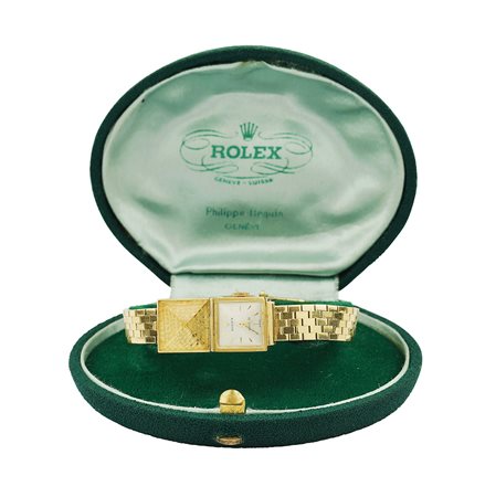 Rolex Precision, orologio da donna in oro giallo 18kt anni 50 peso 35,3 gr....