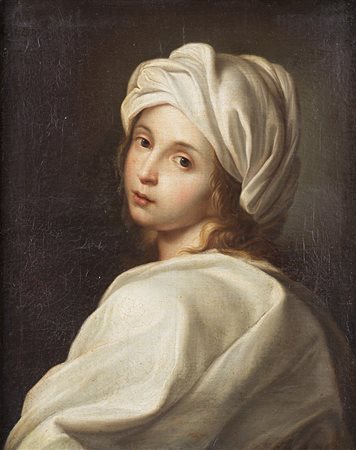 Ignoto, inizio secolo XIX "Ritratto di Beatrice Cenci" copia da Guido Reni,...