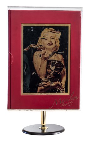 MIMMO ROTELLA (1918-2006) Marilyn Bellezza Eterna, 2005 Libro contenente 10...