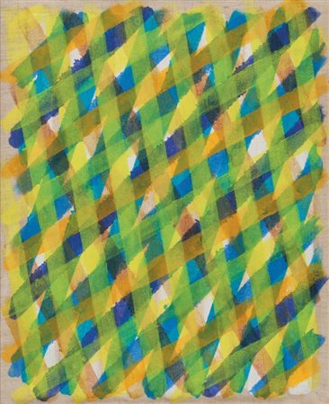 PIERO DORAZIO (1927-2005) Ex Tempore VI 1963olio su tela cm 42x33,5firmato,...