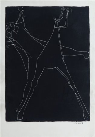 MARINO MARINI (1901-1980) Senza titolo serigrafia cm 70x50esemplare...