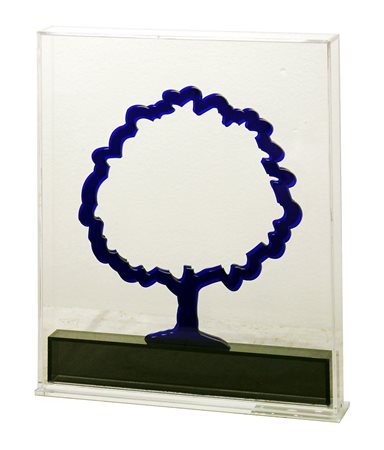 Gino MAROTTA (Campobasso, 1935-Roma, 2012) Albero, 2010, plexiglass, cm. 33.5...