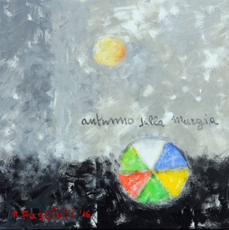 Antonio PASCIUTI (Lacedonia 1938-) Autunno sulla Murgia, 2016, olio e...