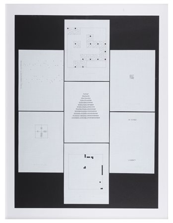 ALIGHIERO BOETTI Torino 1940 - Roma 1994 Senza Titolo 1974 Composizione di...