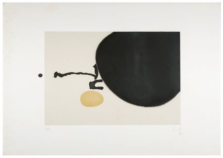 VICTOR PASMORE Chelsam 1908 - La Valletta 1998 Senza Titolo 1982 Acquaforte e...