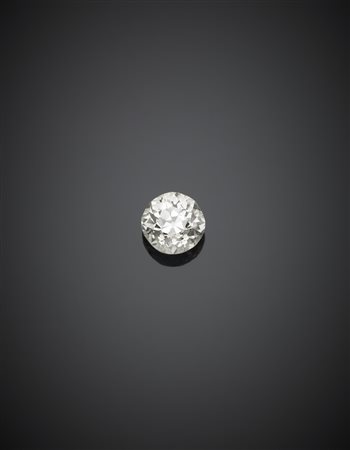 Diamante rotondo taglio brillante vecchio europeo di ct 2,03 circa, g. 3,10....