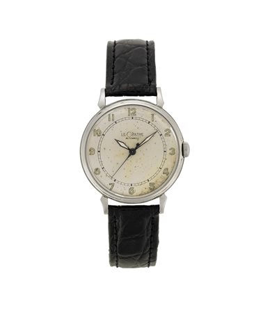 LECOULTRE Orologio da polso da uomo in acciaio Anni '50/'60 Quadrante,...