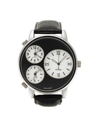 ANONIMO Orologio da polso da uomo in acciaio Epoca recente Movimento al...