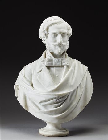 Abbondio Sangiorgio (Milano 1798 - 1879) "Alessandro Pestalozza" 1853...