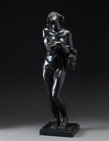 Franco Bargiggia (Milano 1889 - Sanremo 1966) "Allegoria del Teatro" scultura...