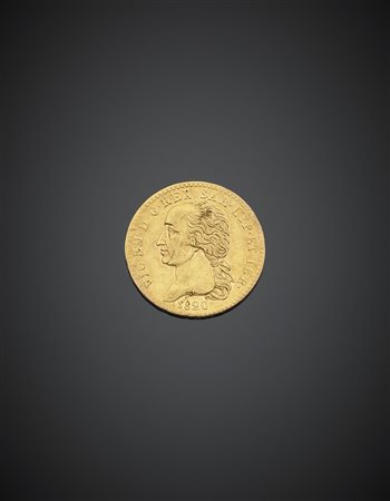 SAVOIA. Vittorio Emanuele I (1802-1821). Da 20 lire 1820. Pagani 8. Oro. Bel BB