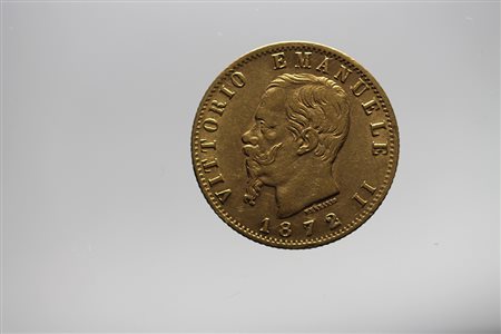 REGNO D'ITALIA. Vittorio Emanuele II (1861-1878). Da 20 lire 1872 Milano....