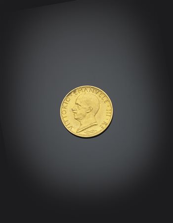 REGNO. Vittorio Emanuele III (1900-1946). Da 100 lire, 1933. Pagani 649. Oro....