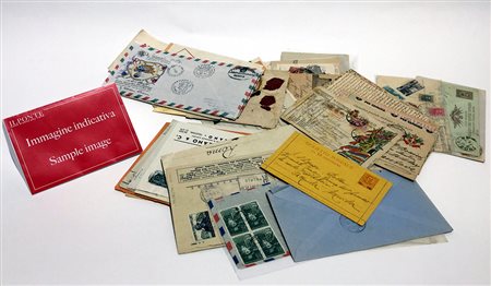 [AREA ITALIANA STORIA POSTALE] 1870/1965 circa Lotto formato da oltre 200...