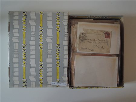 [AREA TEDESCA STORIA POSTALE] 1852/1965 circa Lotto di circa 200 lettere e...