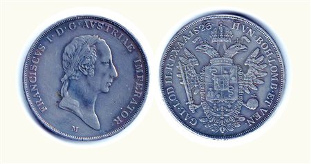 MILANO - Francesco I (1815-1835) - Scudo nuovo da 6 Lire 1823; D/ Busto...