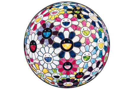 Takashi Murakami (1962), Right there the breath of the human, Serigrafia a...