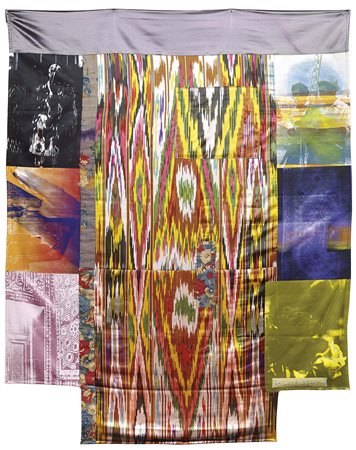 Robert Rauschenberg Port Arthur 1925 - New York 2008 Samarkand Stitches #3,...