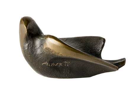 ANTONIO BERTI Uccellino, Anni ‘50 Scultura in bronzo, 5 x 7 x 10 cm Firma...