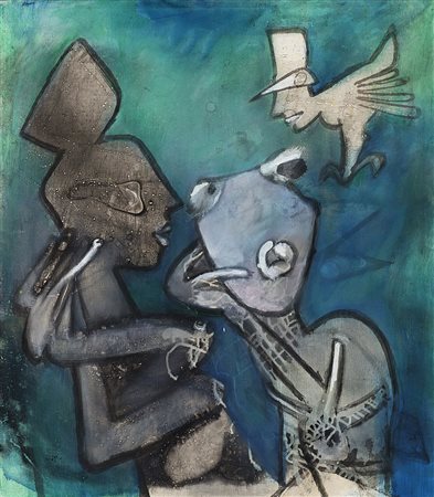 Roberto Matta (Santiago del Cile 1911 - Civitavecchia 2002) &quot;Il viol de...