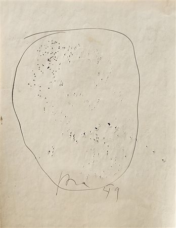 Lucio Fontana (Rosario Di Santa F&Egrave; 1899 - Comabbio 1968)...