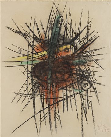 Wifredo Lam (Sagua La Grande 1902 - Parigi 1982) &quot;Senza titolo&quot;...