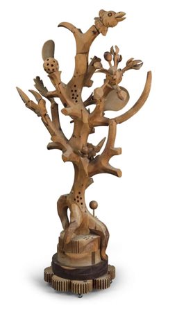 FERDINANDO CODOGNOTTO (San Don di Piave 1940) Albero, 1982 Scultura in legno,...