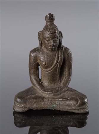 Arte Sud-Est Asiatico Bronzo Buddha Ceylon Sri Lanka, VIII - X secolo . . Cm...