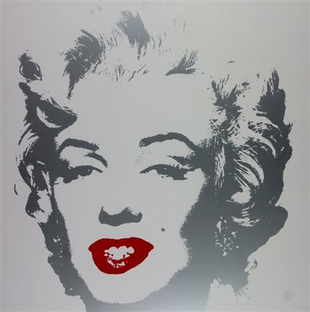 WARHOL ANDY USA 1927 - 1987 "Golden Marilyn 11.35" 91x91 serigrafia, 404/2000...