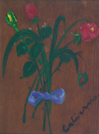 CALIERNO GIOSUE' Caserta 1897 - 1968 Pietra Ligure (SV) "Bouquet di fiori"...