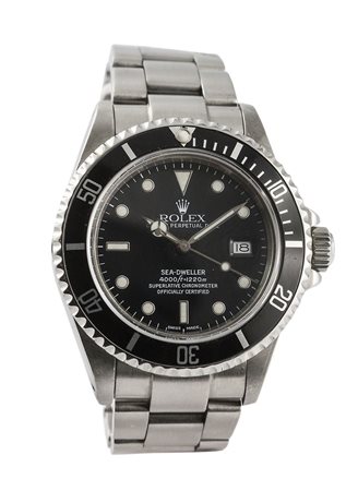 ROLEX Oyster Perpetual "Sea Dweller", ref. 16660, anni '80 Diam. 40 mm Cassa...