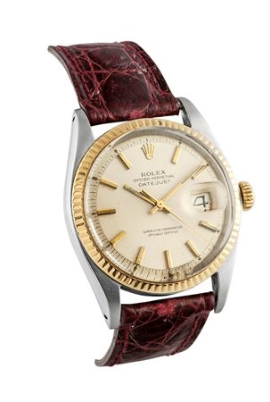 ROLEX Oyster Perpetual Datejust, ref. 1601, anni, '60 Diam 36 Cassa oyster in...