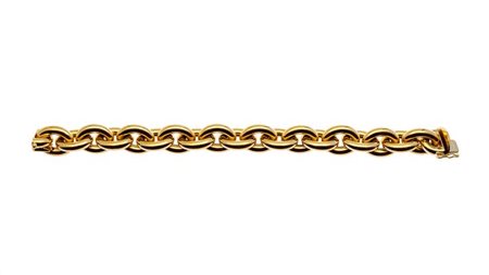 BRACCIALE Peso gr 35,0 in oro giallo a maglia marinara