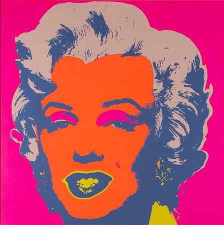 D'APR&Egrave;S ANDY WARHOL (1928-1987) Marilyn Serigrafia a colori su carta...