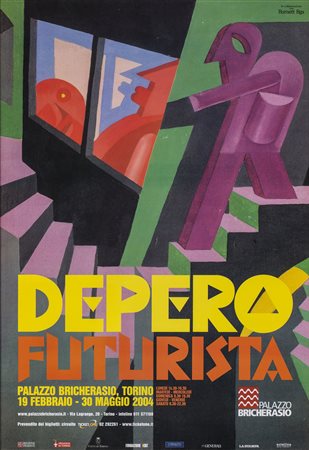 D'APR&Egrave;S FORTUNATO DEPERO (1892-1960) Senza Titolo Manifesto della...