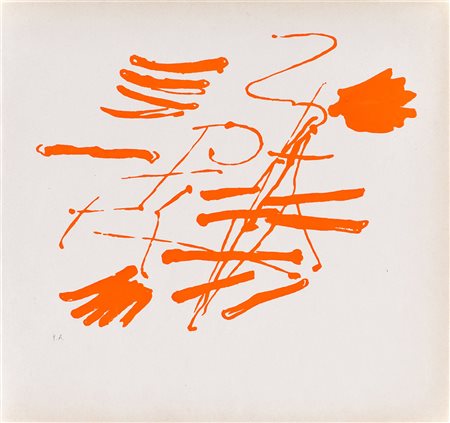 GIULIO TURCATO (1912-1995) Senza Titolo, 1967/1969 Serigrafia Cm 31x33...