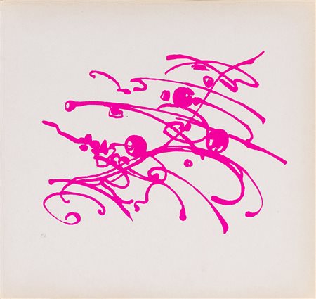 GIULIO TURCATO (1912-1995) Senza Titolo, 1967/1969 Serigrafia Cm 31x33...