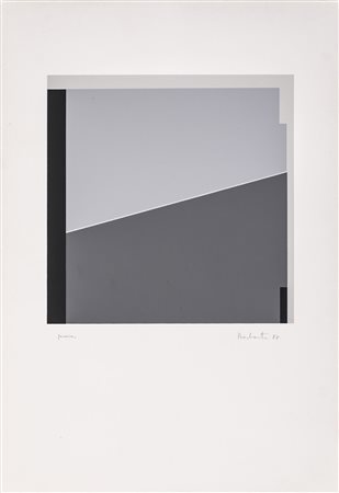 GIULIANO BARBANTI (1936) Prova, 1977 Litografia Cm 50X34,5 Firma, iscrizione...