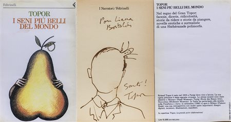 ROLAND TOPOR (1938-1997) Sant&eacute;! Pennarello su carta Cm 19,5x12,5...